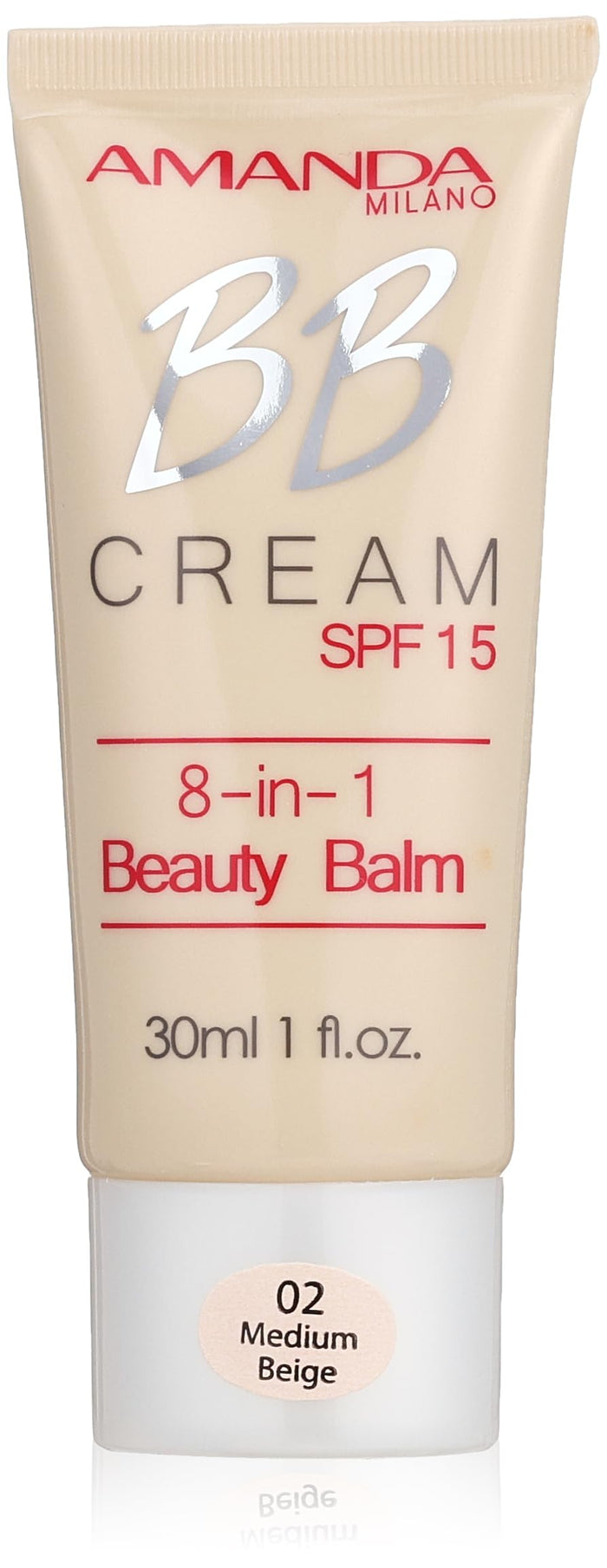 اماندا كريم اساس30مل بي بي كريم 2 - Amanda BB Cream Foundation - 30ml - Shade 2