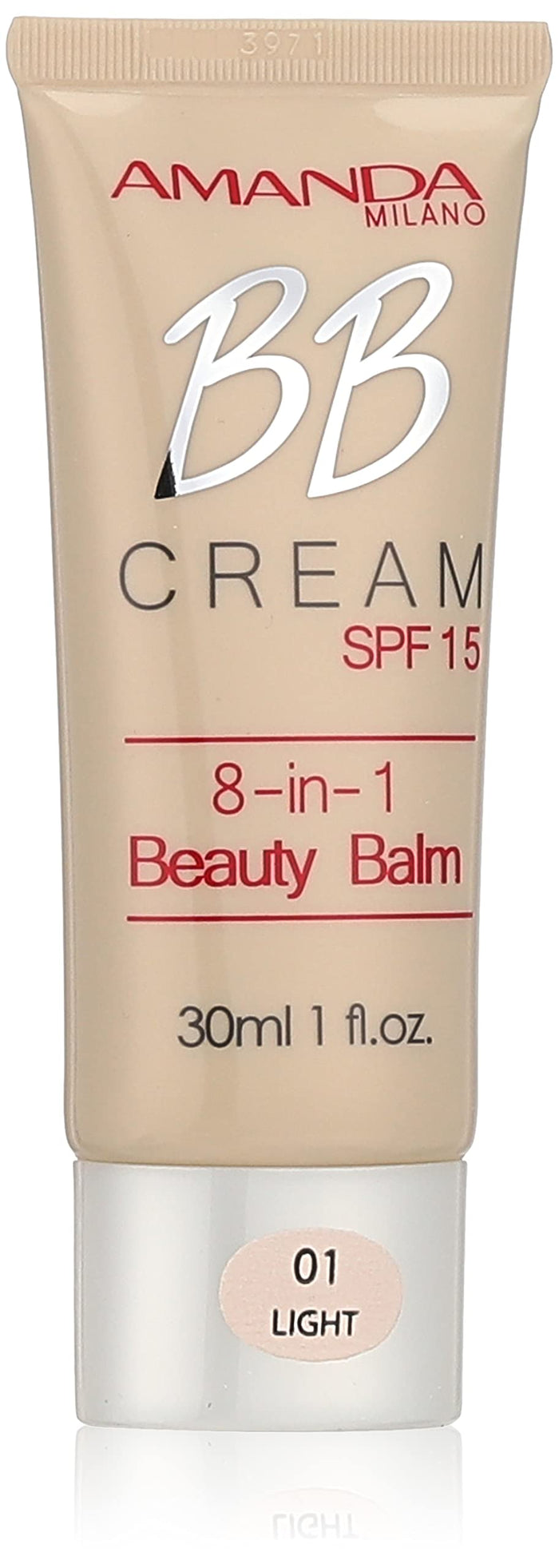 اماندا كريم اساس30مل بي بي كريم1 - Amanda BB Cream Foundation - 30ml - Shade 1