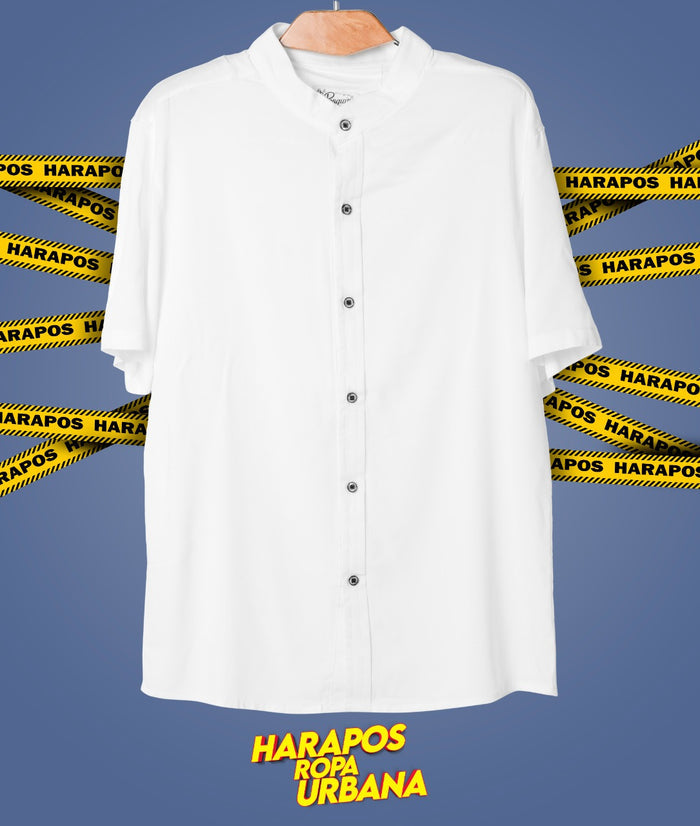 Camisa basica blanca entera