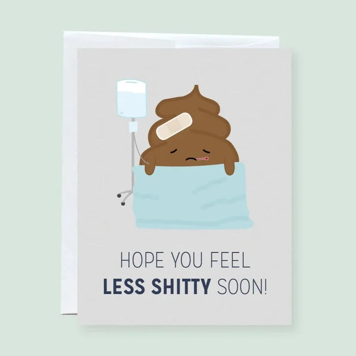 CRAFTEDVAN - Get Well Greeting Card