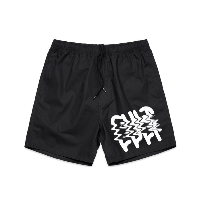 Distorted Beach Shorts