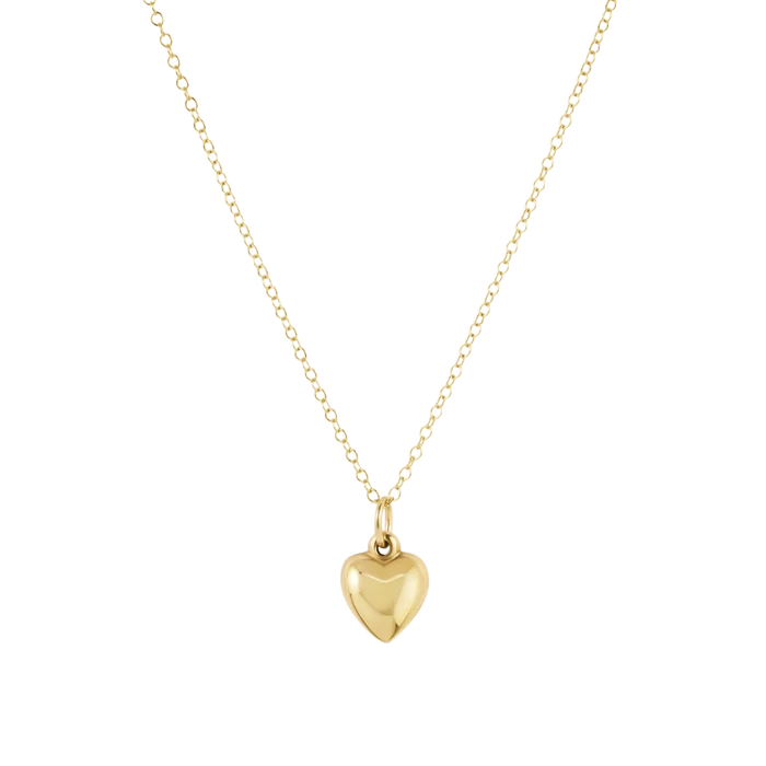 E newton| 16' gold Love Plush Necklace