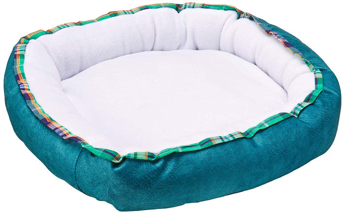 Fancypets TX10095 Cama con Frazada y Juguete, colores surtidos, tamaño chico