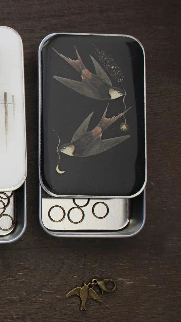 Firefly Notes - Birds & Stars Notions Tin
