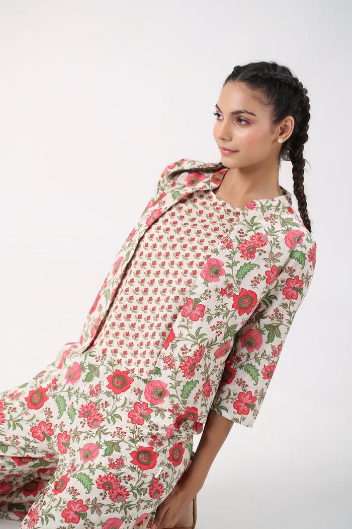Garden Party Cotton Three Piece Set