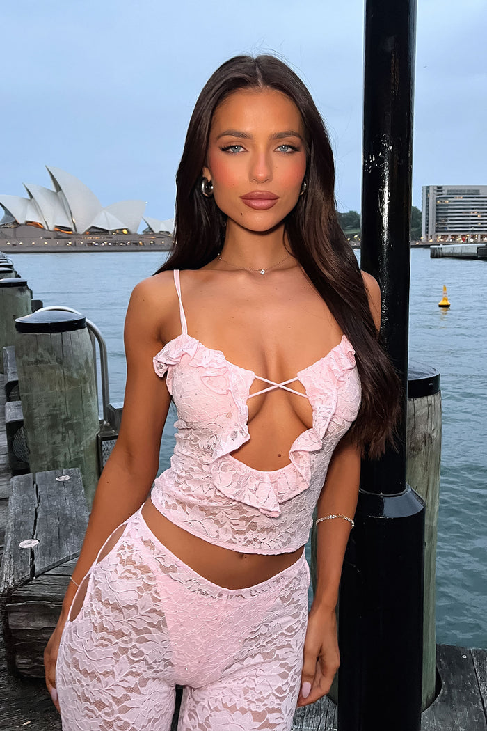 Jada Top - Baby Pink