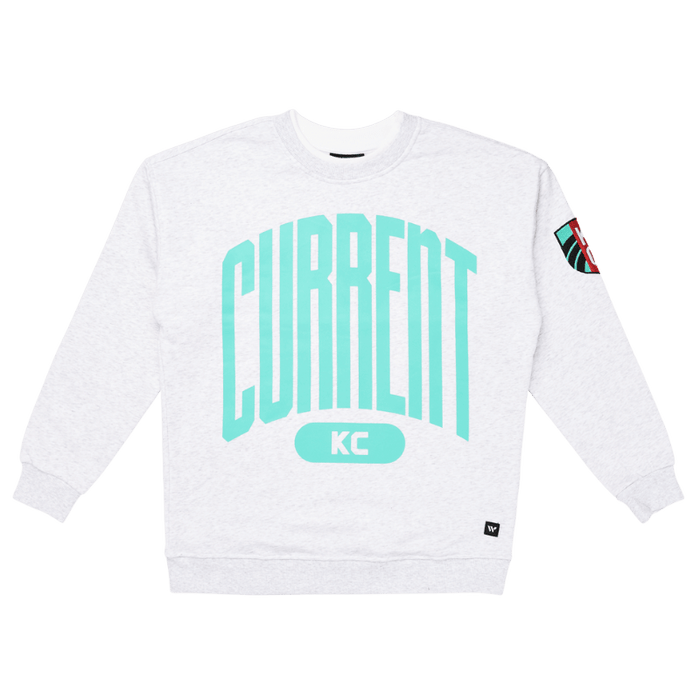 KC Current Women's Bold Arch Double-Collar Crewneck