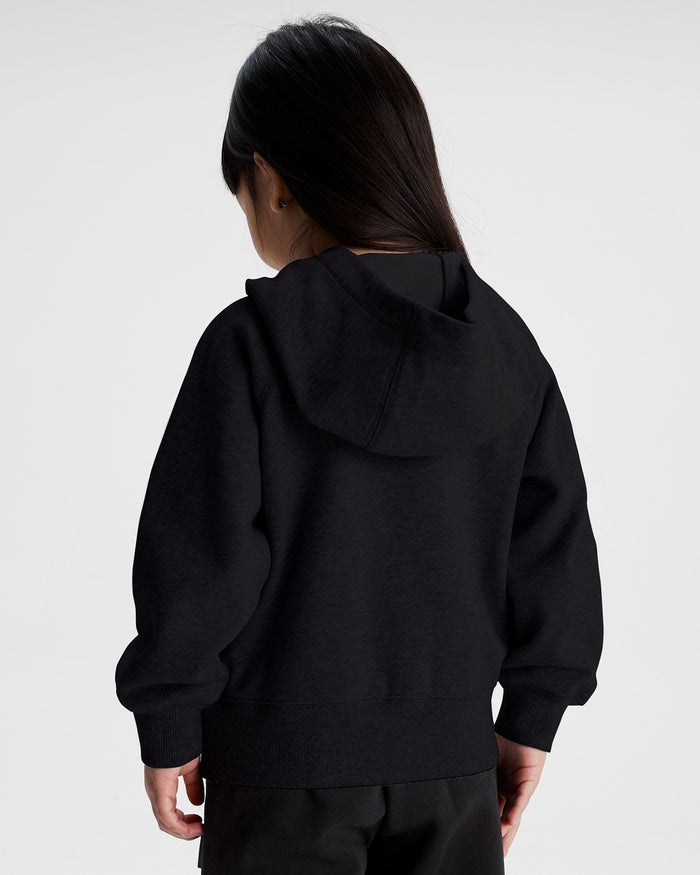 Kids' Heritage Logo LT BB Hoodie - Black Stingray