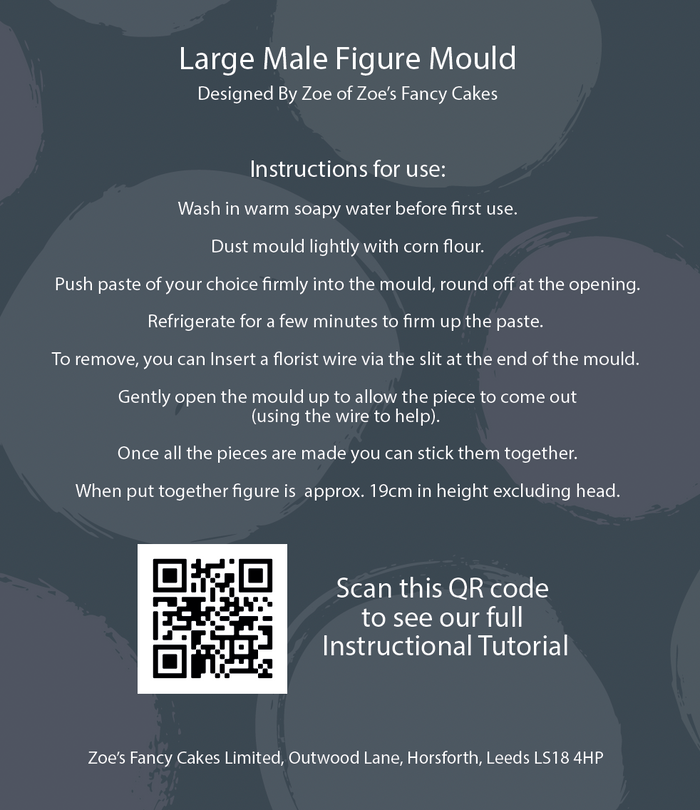 Large Male Figure Mould