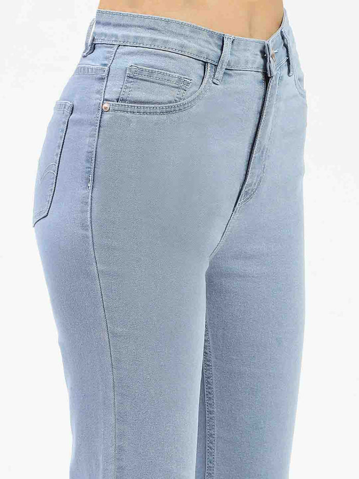 Madame Light Blue Flared Jeans
