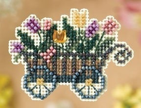 Mill Hill Garden Cart Cross Stitch Kit MH188106