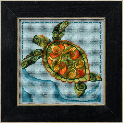 Mill Hill Marine Life Quartet Cross Stitch Kit - Turtle MH172214