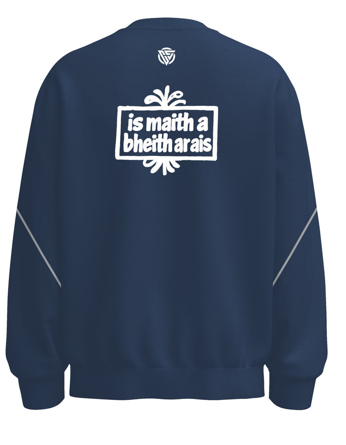 Oasis Inspired DUBLIN Navy “Live Forever” Sweatshirt