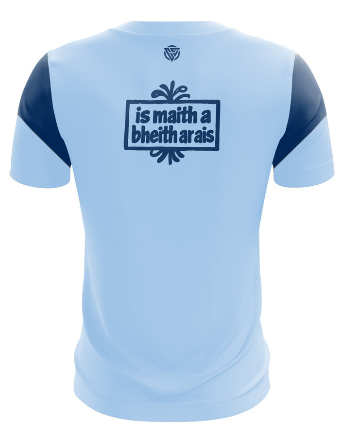 Oasis MANIA Inspired DUBLIN Sky Blue “Live Forever” T-shirt