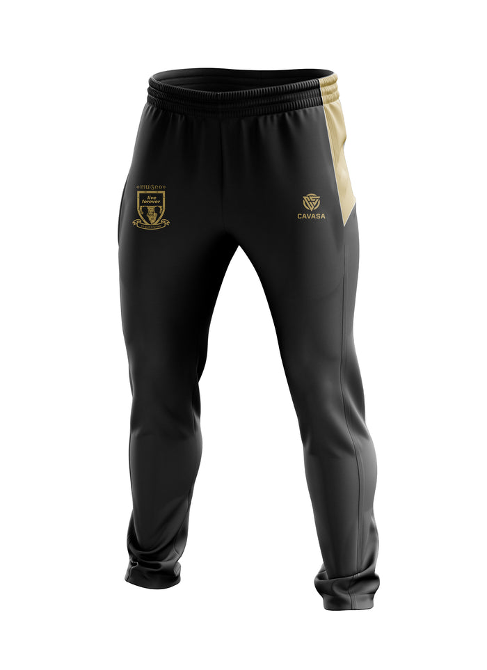 Oasis MANIA Inspired MAYO BLACK/GOLD “Live Forever” Skinny Track bottoms