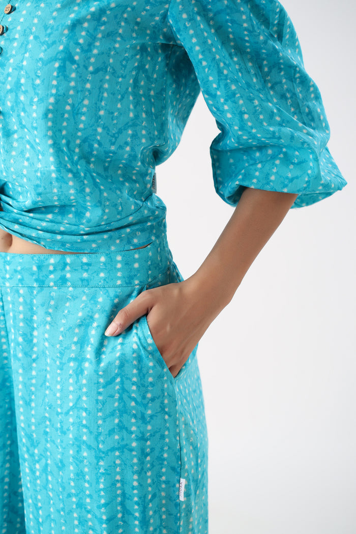 Palm Paradise Cotton Co-ord set