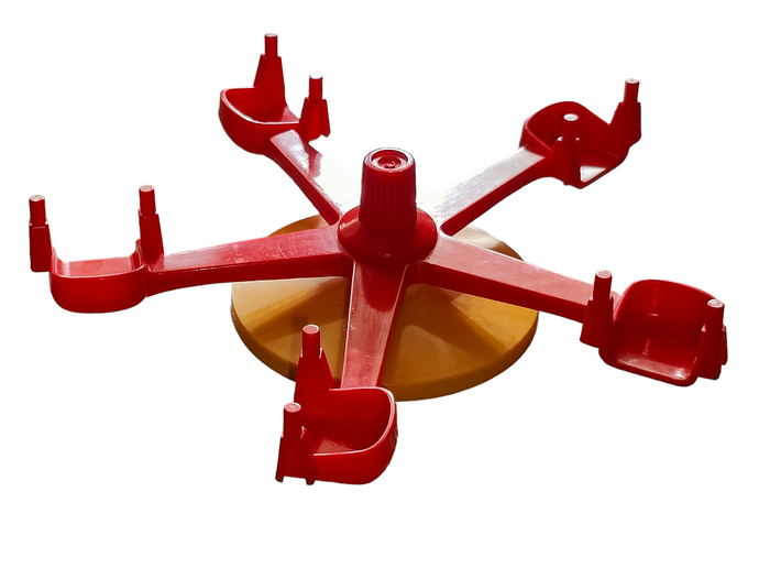 Playmobil 30 26 5430 Carousel with five arms and seats for children Merry-Go-Round with base