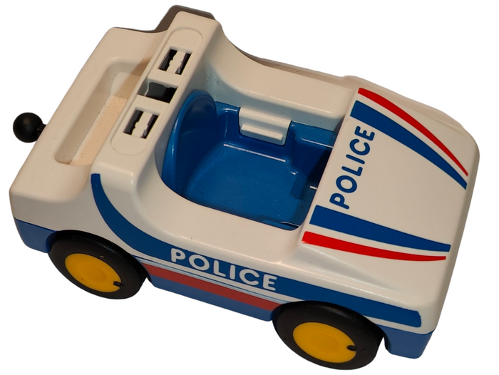 Playmobil 60 65 6280 White / Red / Blue Police car 5046 1-2-3 1.2.3 123