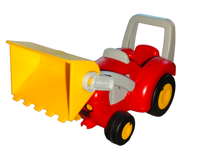 Playmobil 6964 60 65 7130 Red Tractor 1.2.3