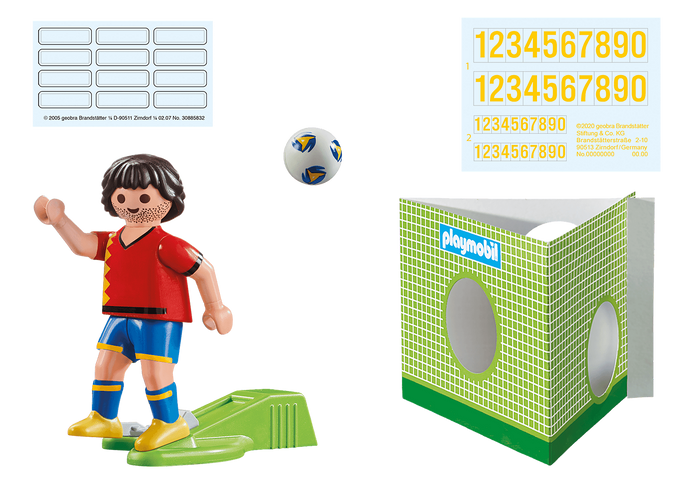 Playmobil 70482 Euro 2020 2021 Player Team Spain Soccer Football Espana