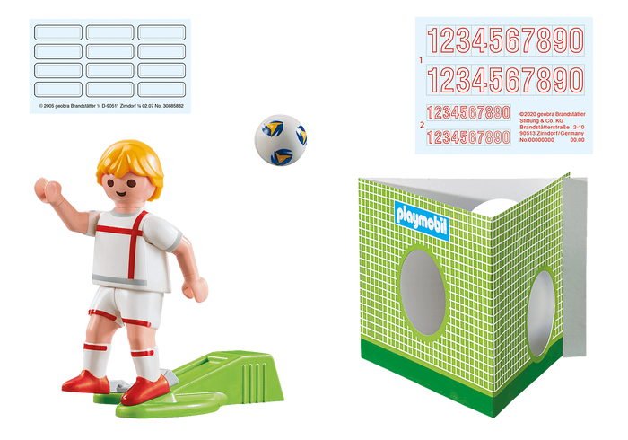 Playmobil 70484 Euro 2020 2021 Player Team England Soccer Football UK