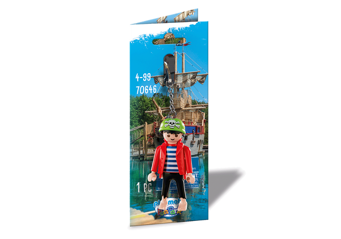 Playmobil 70646 Keyring Funpark Pirate Rico Brand New