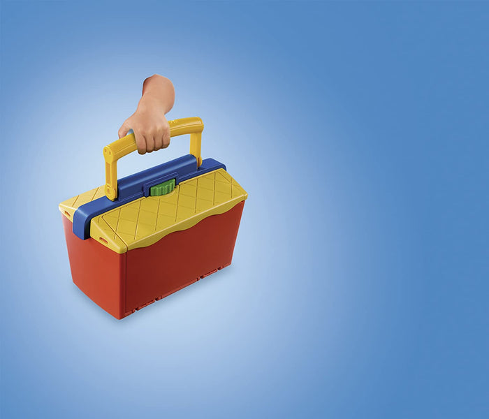 Playmobil 9123 1.2.3 Take Along Market Stall with Carry Handle and Shape Sorting new in box