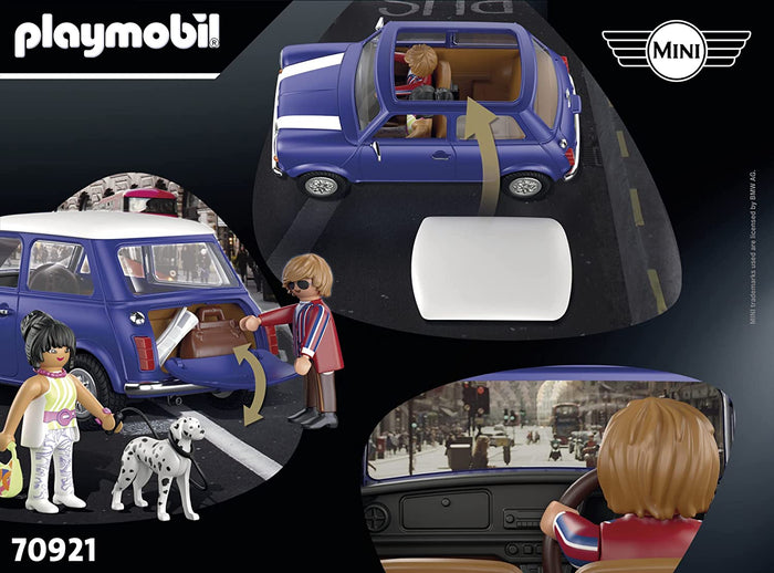 PLAYMOBIL Classic Cars 70921 Mini Cooper Model Car
