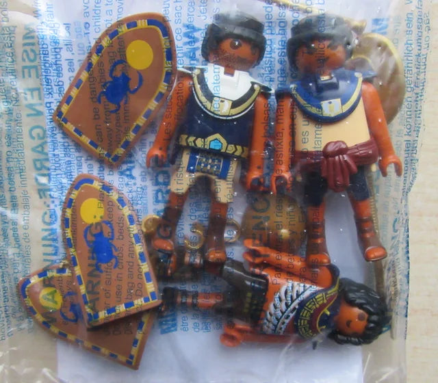 Playmobil History 6488 3 Egyptian Soldiers, IN SEALED BAG