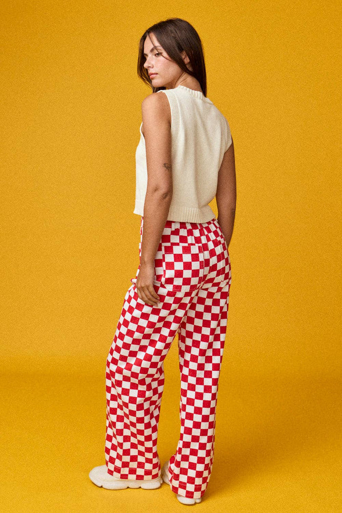Red & White Checkered Pants!
