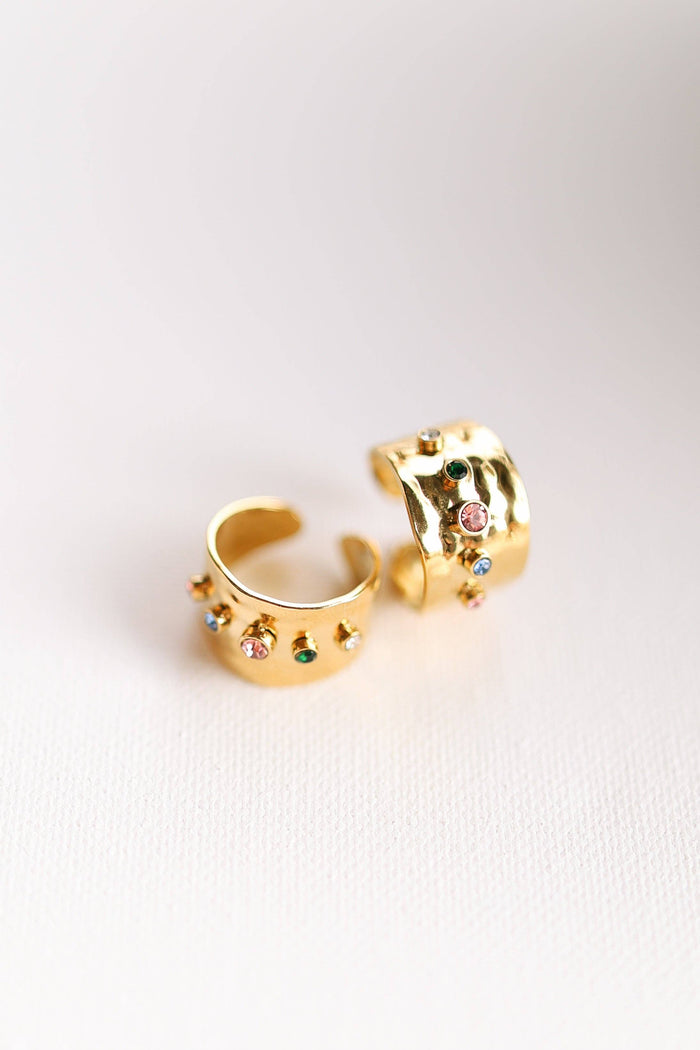 Reece Colorful Crystal Ring