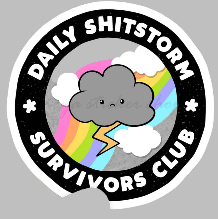 Shitstorm survivor - sticker~
