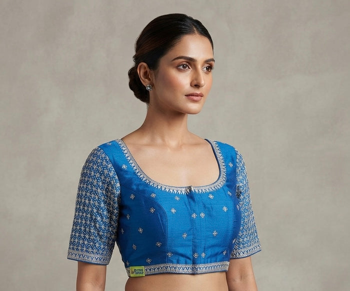 Dual shade Rama blue