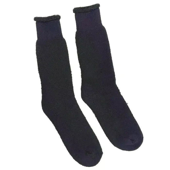 Pair of dark blue socks