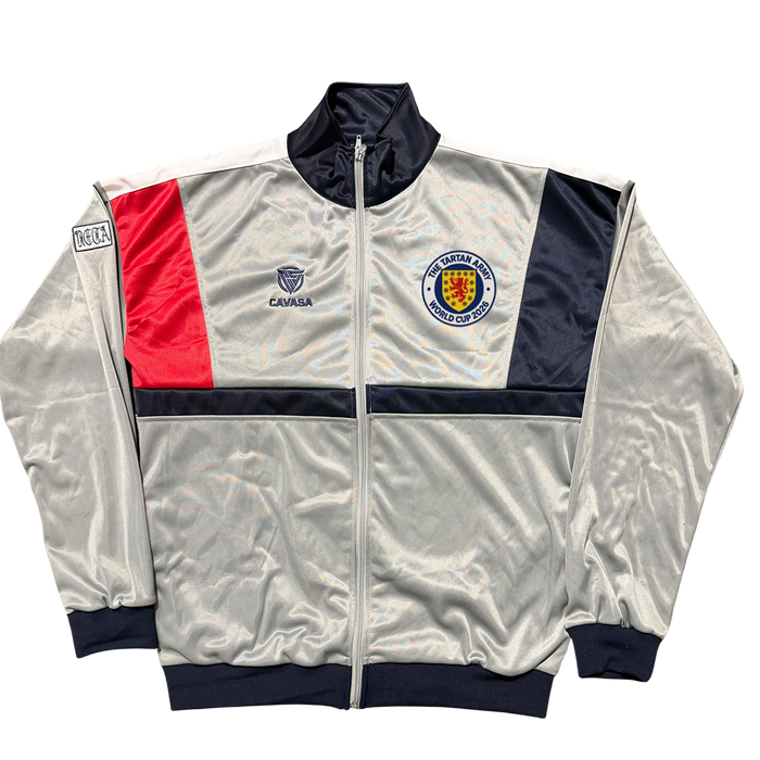 Tartan Army Retro 1986 Inspired Track Top