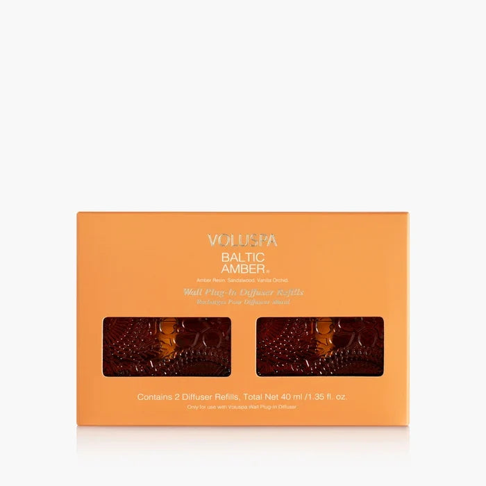 VOLUSPA Baltic Amber Wall Plug-In Twin Refill