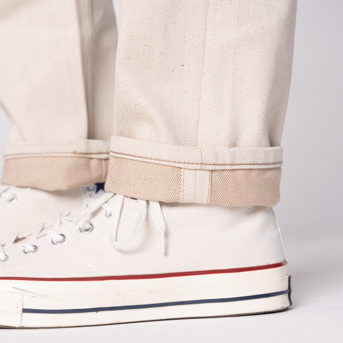 Invisble Guy - All Natural Ecru Foxfibre® Selvedge by Naked & Famous Denim