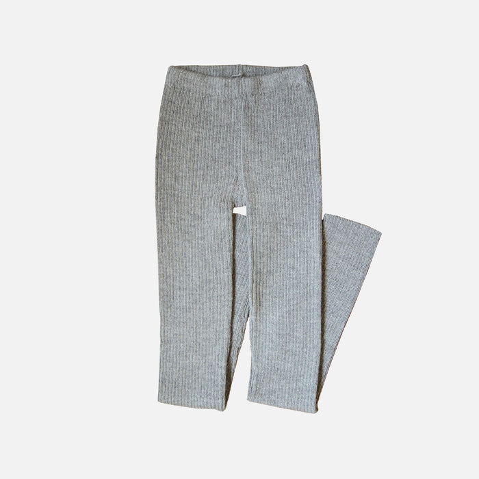 Women's Alpaca Rib Leggings - Dove