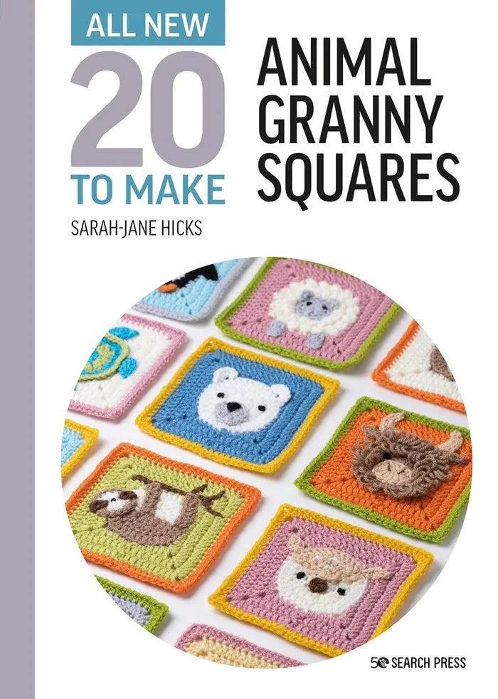 20 Animal Granny Squares to Make by Sarah-Jane Hicks