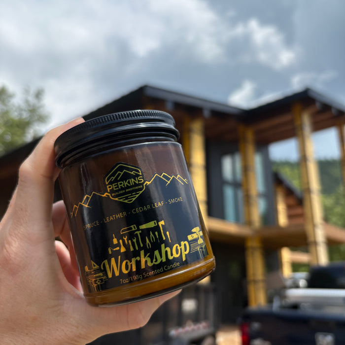 Workshop - 7oz/198g Perkins Builder Brothers Scented Candle