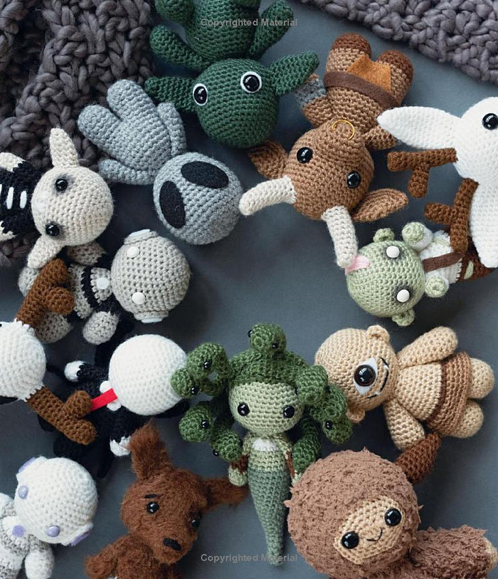 A Crochet World of Creepy Creatures & Cryptids by Rikki Gustafson
