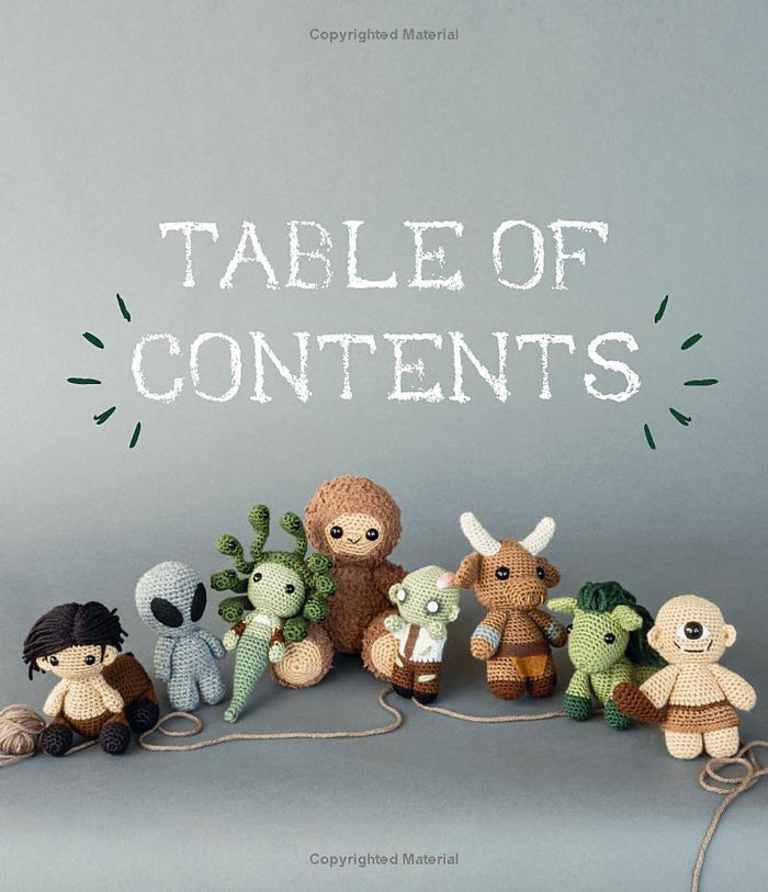 A Crochet World of Creepy Creatures & Cryptids by Rikki Gustafson