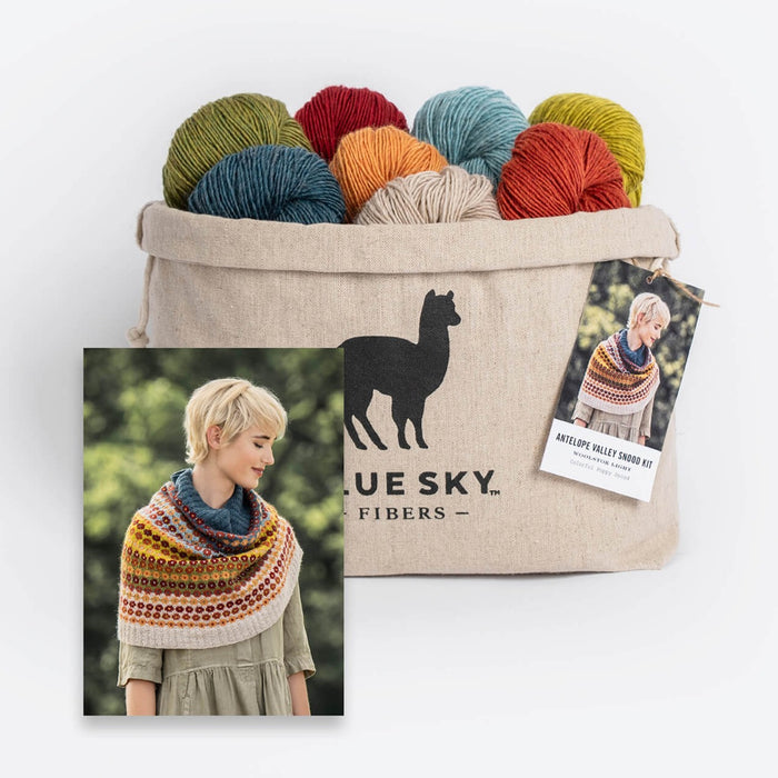 Antelope Valley Snood by Tracy Pipinich