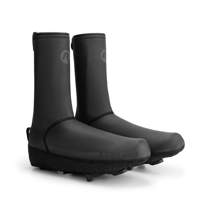 Rogelli Artec overschoenen zwart beschermen tegen koude voeten voorkant.