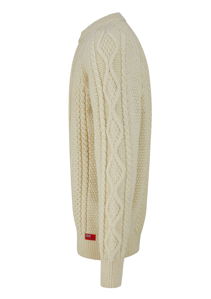 Arthur Beale Aran Woollen Jumper