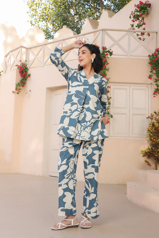 Aura Cotton Flex Co-ord Set