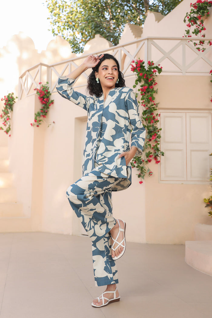 Aura Cotton Flex Co-ord Set
