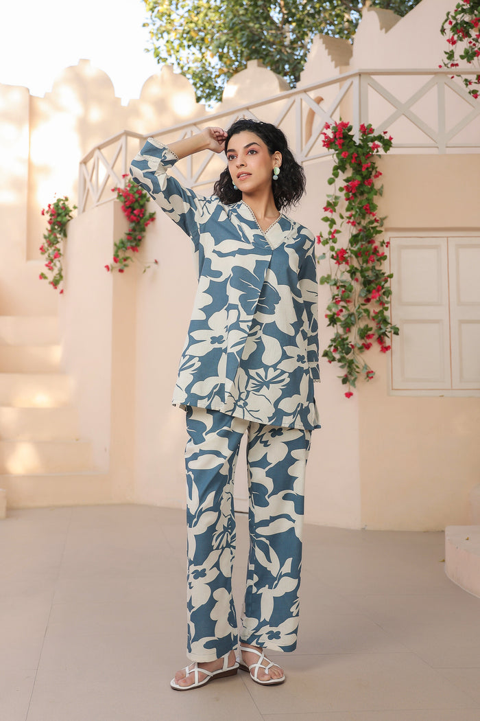 Aura Cotton Flex Co-ord Set
