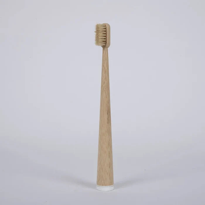 Bamboo Boar Bristle Toothbrush Set