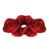 Bella - Large Heart Ornament Scrunchie